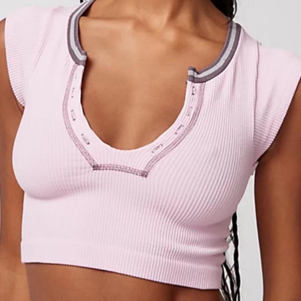 pink Crop Top
